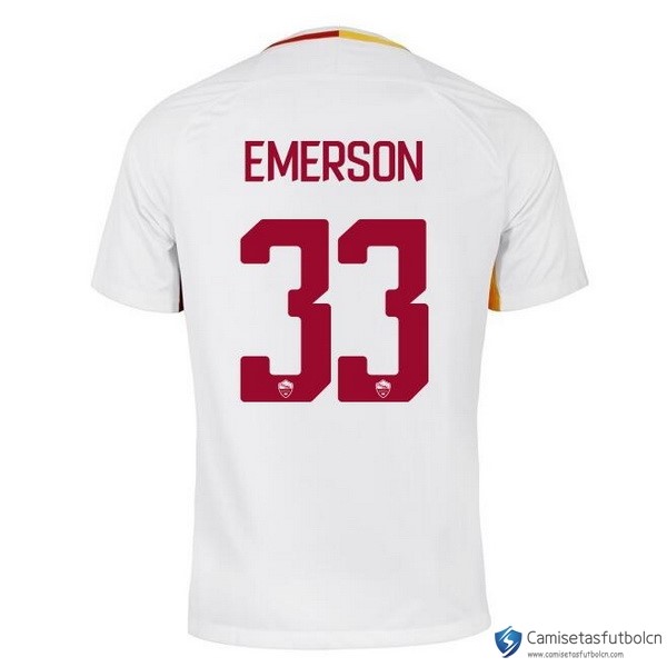 Camiseta AS Roma Segunda equipo Emerson 2017-18